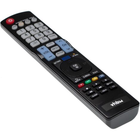 vhbw Mando a distancia compatible con LG 49UB8200UH, 49UB8200-UH, 49UB8200, 47LB6100UG, 47LB6100-UG, 47LB6100 televisión, TV - Repuesto (1/3)