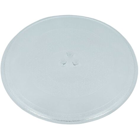 vhbw Glazen magnetronplaat, 32,4 cm, compatibel met LG MC806BLRB