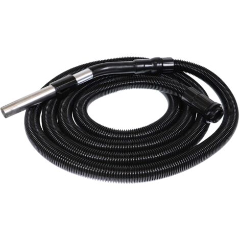 vhbw Manguera de repuesto compatible con Dixon Apollo, Dixon U 920 - U 925 aspiradora - 5 m + empuñadura, conexión redonda 32 mm (1/5)