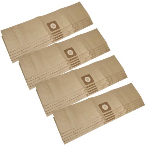 vhbw 20x bolsa compatible con Bosch UniversalVac 15 aspiradora - papel, 86 cm x 20 cm, color arena (1/5)