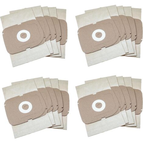 Vhbw Staubsaugerbeutel 5er-Pack - Mikrovlies, 25.15x15.8 Cm, Für Lux AP11, Intelligence, S115 Staubsauger