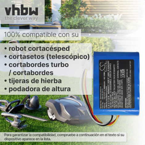 Batterij voor Gardena Sileno, Husqvarna 18,5volt 2600mAh