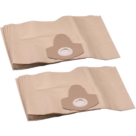 Vhbw 10x Bolsa Aspiradora Compatible Con Tornado Pluto TO3515, TO3525