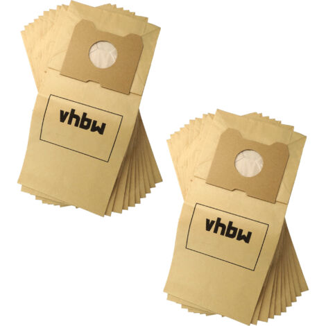 vhbw 20x Bolsa aspiradora compatible con Nilfisk GS 80, GS 81, GM