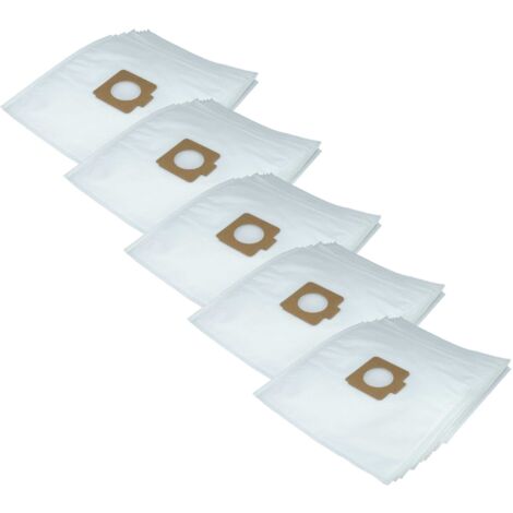 vhbw 50x bolsa compatible con Satrap Compact 1000, 1200 aspiradora - 32 cm x 31,5 cm blanco (1/5)