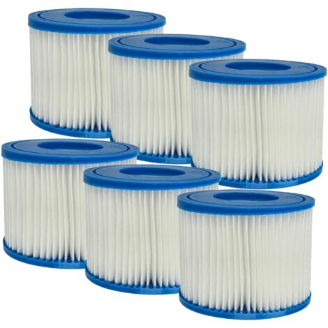 Set 4 Filtri Cartuccia Di Ricambio Per Idromassaggio/Piscina HWC-E32, Modelli PH050011/PH050012/PH050017/PH050018, Dimensioni 7,7x10cm - 2