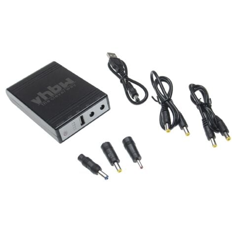 vhbw SAI Mini para router, cámaras IP, módem, ordenador - Sistema de  alimentación ininterrumpida USB 5 V /