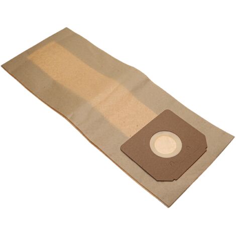 Vhbw 5x Bolsa Aspiradora Reemplaza Nilfisk 60910 Para Aspiradora Papel 70 6 Cm X 24 Cm Marron 84020052