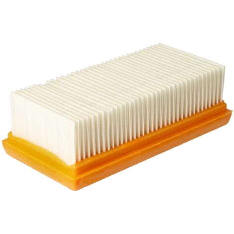 vhbw Filtro plisado plano reemplaza Makita W107418352 para aspiradora seco y húmedo aspiradora - Filtro motor aire refrigerante (1/5)