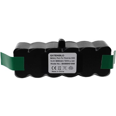 vhbw Batterij Compatibel met iRobot Roomba 895, 965, 896, 985, 900, 980