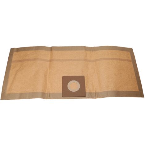 vhbw 20x Bolsa reemplaza Kärcher 6.904-058.0, 6.904-065.0, 6.906-106.0, 4002667352047 para aspiradora - papel marrón (1/3)