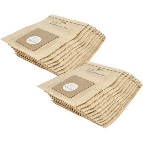 vhbw 20x bolsa compatible con Siemens VS 07 G 2212, 07 G 2402, 07 G 2000 Technopower aspiradora - 24,5 cm x 18 cm (1/5)