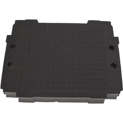 vhbw Acolchado para tapa compatible con Makita MakPac (tamaño 1 - 4) caja  de herramientas - granulado, espuma, ligero