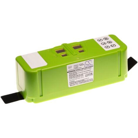 vhbw Batería compatible con iRobot Roomba Series 600, Series 800, Series  900 robot limpieza (4000 mAh, 14,4 V, Li-Ion)