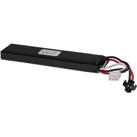 Batería Recargable Vhbw 850mAh 7.4V Li-Poli Para Coches Y Aviones Radiocontrol - Conector SM-2P