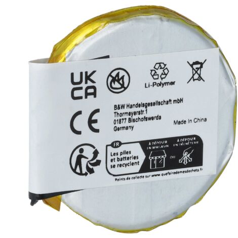 Vhbw Batteria Per Garmin Tactix Charlie E Delta | 450mAh Li-Ion 3,7V Per Smartwatch Fitness