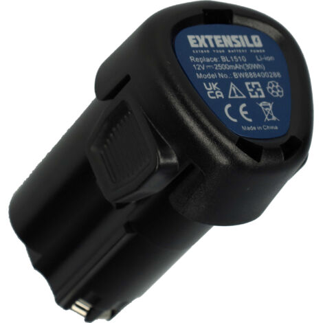 Batterie 10.8V 1500mAh Compatible Black & Decker - Pour Modèles EGBL108, GKC108, HPL106, Etc.