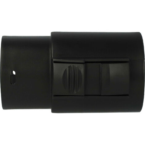 vhbw Adaptador de manguera compatible con Kärcher WD 3.800 M Ecologic EU-I 1.629-700.0 aspiradora - Conexión, extremo de tubo, negro (1/5)