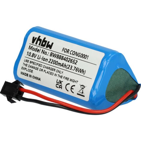 vhbw Batería compatible con Cecotec Excellence, CONGA 1090, CONGA