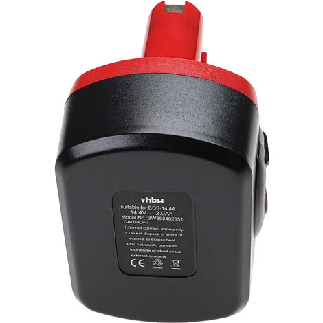 Batterie Li-ion 14.4V 3000mAh De Remplacement Pour Outils Bosch GSR 14.4 VE-2 Et Compatibles