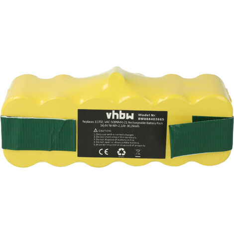 vhbw Rueda de recambio compatible con iRobot Roomba series 500, 600, 700,  800