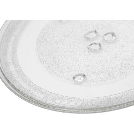 vidrio plato para microondas, plato giratorio de 25,5 cm para