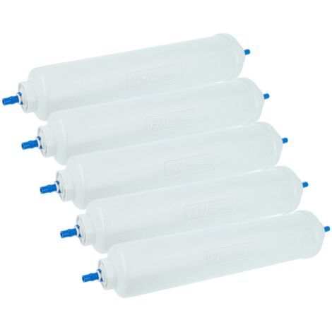 vhbw 5x filtro de agua, cartucho de filtro compatible con Siemens KA61NA40TI/09, KA61NA40TI/07, KA61NA40TI/06, KA61NA40TI/08 frigoríficos (1/5)