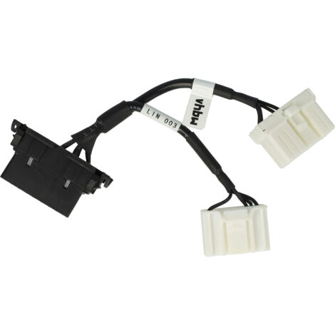 vhbw Adaptador OBD2 - 20 pines / 12 pines a OBD2 16 pines compatible con Tesla 2012-01/2021 modelo S, modelo X coche eléctrico - 20 cm (1/5)