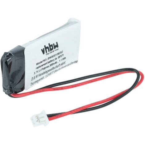 Batterie Remplacement Pour Casque Dogtra YS-300 - 300mAh 3.7V Lithium Polymère, Compatible BP-37Y, AE801622P6H