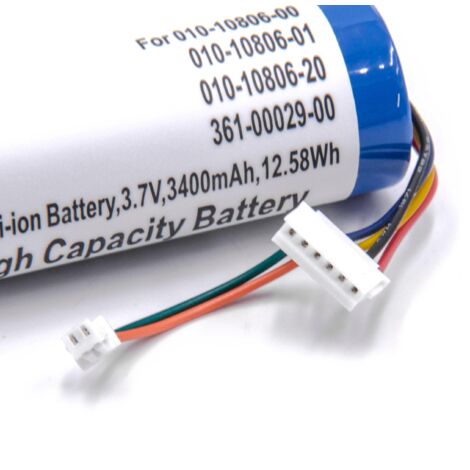 Batterie Rechargeable Li-ion 3,7V 2200mAh Pour Système Garmin Astro - Compatible DC20, DC30, DC40