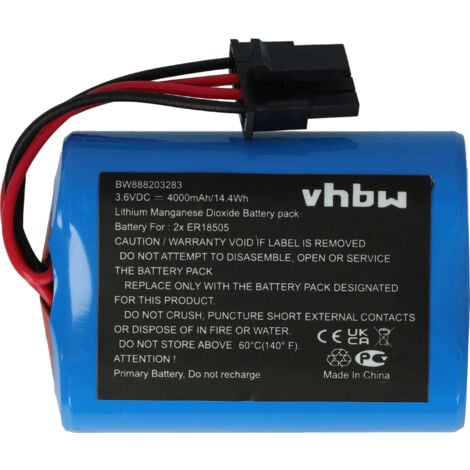 Vhbw Batería Ni-MH 4500mAh (14.4V) compatible con iRobot Roomba 605, 615,  616, 621, 651 aspirador, robot aspirador reemplaza 11702, GD-Roomba-500