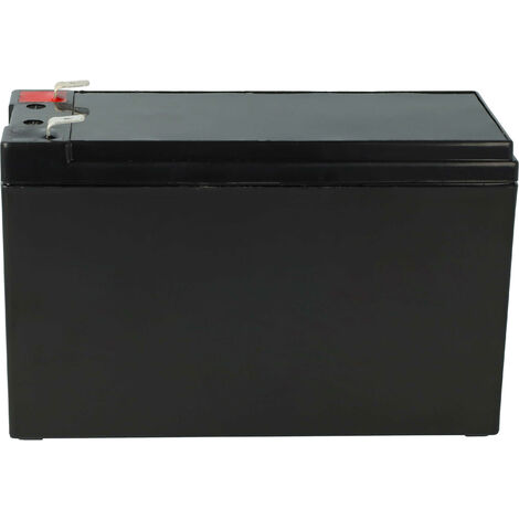 Batterie 12V 7.2Ah AGM Faston 6.3mm - Compatible Robomow RX20 MRK9101A, Onduleur, Alarme, éclairage De Secours