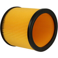 vhbw Filtro plisado compatible con Lidl / Parkside PNTS 1300 E4, 1300 F5,  1400 A1, 1400 B1 -