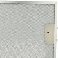 vhbw Permanent metalen vetfilter 32 x 32 x 0,85 cm vervangt Bauknecht 481248058144 afzuigkap metaal