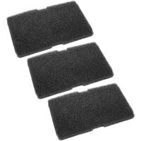 Vhbw 3x Filtro De Esponja Compatible Con Smeg DHT83LIT Dht82lsit Dht83les Dht83lin Dht83lit 1 Dhtw81esa Secadoras Ropa Filtro De Repuesto Set 66066969