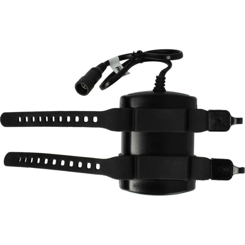 Vhbw Batterie 7800mAh 8.4V Li-ion Pour Lampe Vélo Phare - Bloc Puissant Avec Pochette Guidon, Remplacement Haute Capacité Éclairage Vélo