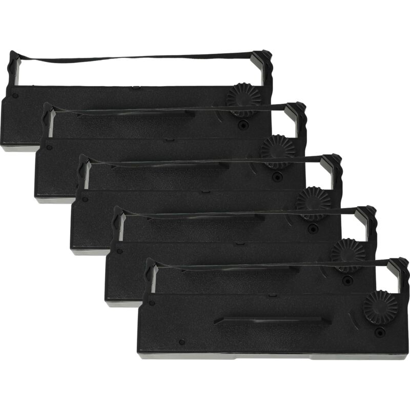 Vhbw Ruban De Marquage 3D Compatible Avec Dymo 1765, 1805, 1855, Jet, Junior, Mini Imprimante D'étiquettes 9mm Blanc Sur Noir