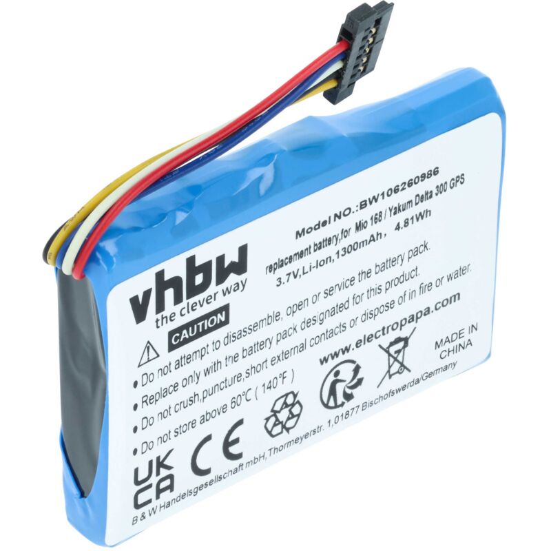 vhbw 1x Batterie compatible avec Speed HD-230Z, HD230Z caméra