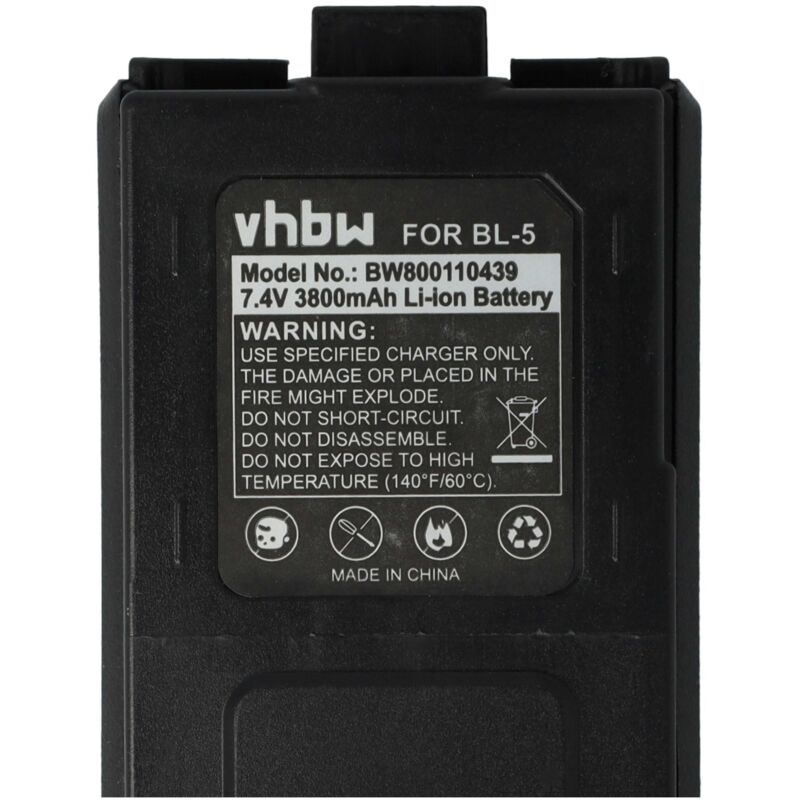 Vhbw Batterie Compatible Avec Baofeng UV-5R, BF-F8, UV-5RA, UV-5RE Vhbw Batterie Compatible Avec Baofeng UV-5R, BF-F8, UV-5RA, UV-5RE