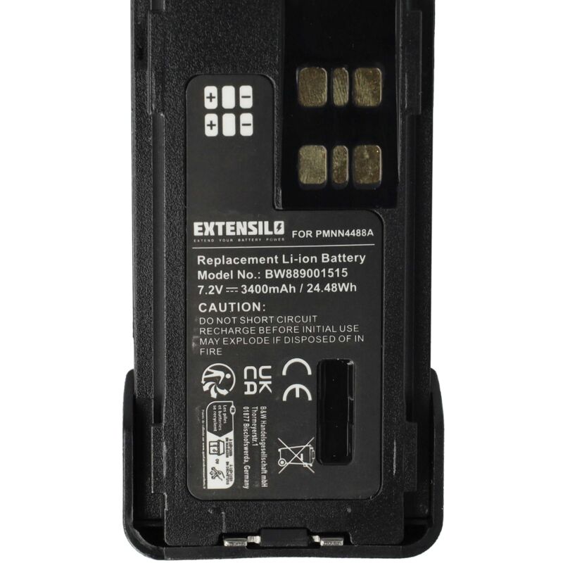 Batterie pour Motorola DP4800 DP4800e DP4801e DP4801 2600mAh 7,4V