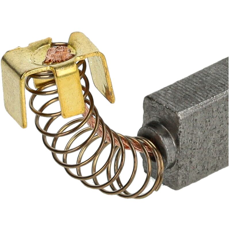 Balais De Charbon Pour Outils électriques Makita - 2 Pièces 6x9x12 Mm Avec Ressort | Compatible FS4000, FS4200A, FS6300, HP2050FH