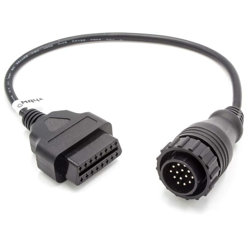 Vhbw OBD2 - Câble adaptateur pour appareil de diagnostic OBD pour