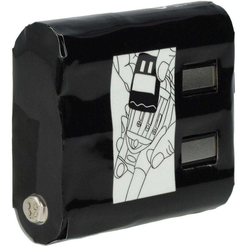 Batterie Vhbw 1300mAh NiMH Pour Talkabout Motorola FV500, T4800, T5000, T5100, T5200, T5300 – Rechargeable