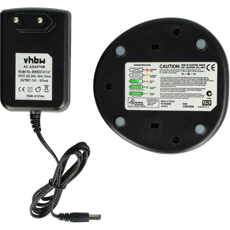 vhbw Chargeur de batterie compatible avec Motorola GP360, GP380, GP540,  GP580, GP640, GP680 batterie de radio, talkie walkie (station)