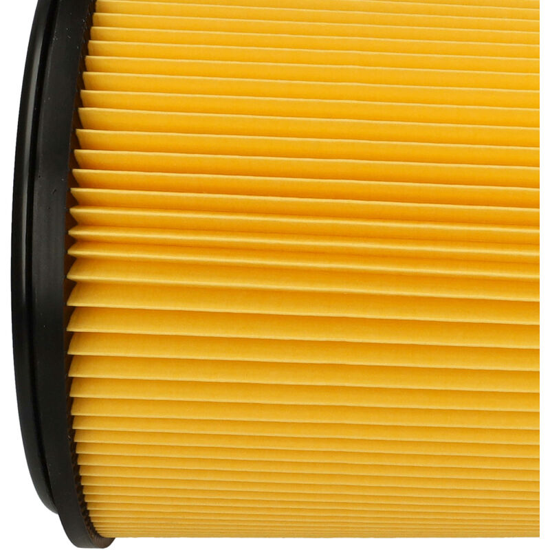 vhbw Filtre d'aspirateur compatible avec Lidl / Parkside PNTS 1500 D5  aspirateur - filtre plissé avec couvercle refermable