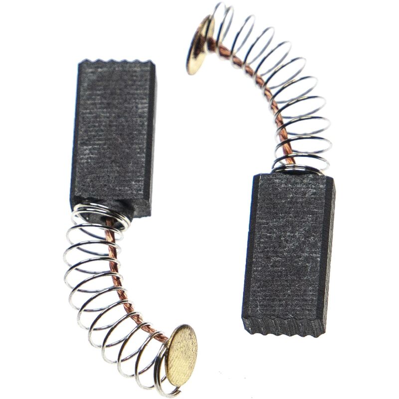 2 Balais De Charbon Vhbw 6,5x7,5x12,5mm - Compatible Hitachi Outils électriques