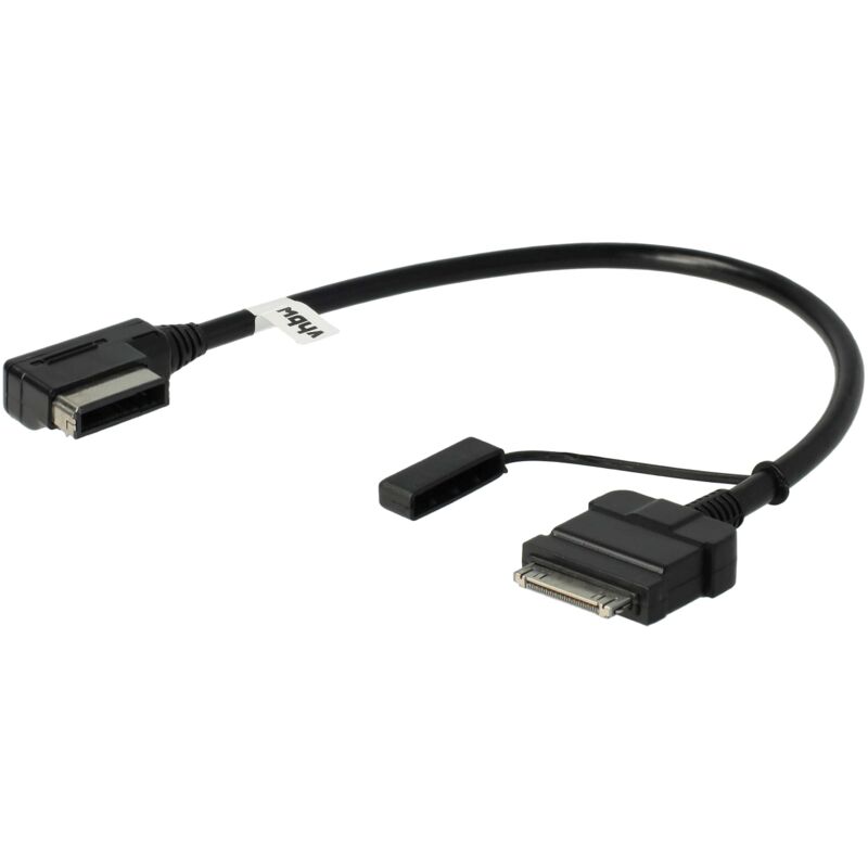 Vhbw Câble audio voiture compatible avec Seat Alhambra, Altea, Exeo, Ibiza,  Leon, MDI (mobile device interface) - Adaptateur USB, noir