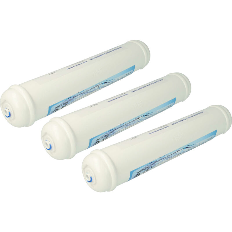 3x filtre à eau pour Réfrigérateur cartouche filtrante Compatible Tout Frigo  Americain Ou Standard