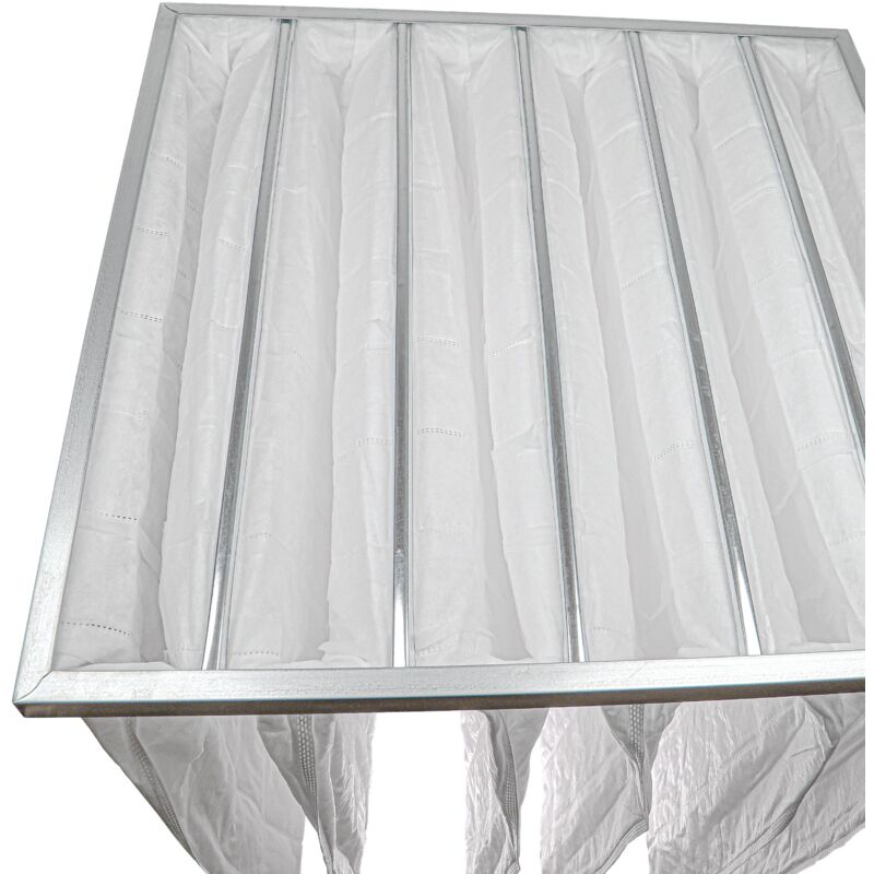 vhbw Sacs filtrants pour système de climatisation et ventilation - Filtre à  air G4, 59,2 x 59,2 x 60 cm, blanc