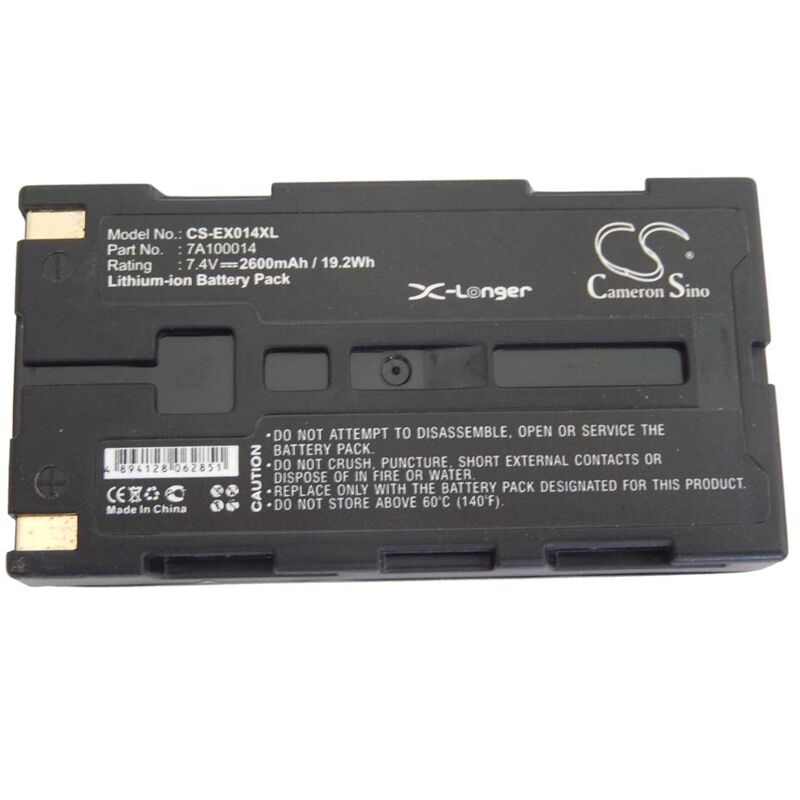 Batterie 6400mAh 7.4V Li-ion Pour Imprimante Zebra ZQ630, QLN420 - Remplacement BTRY-MPP-68MA1-01
